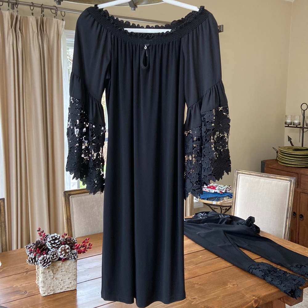 Black Joseph kibkoff dress